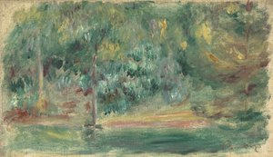 風景、1860〜80年頃 作： Pierre Auguste Renoir